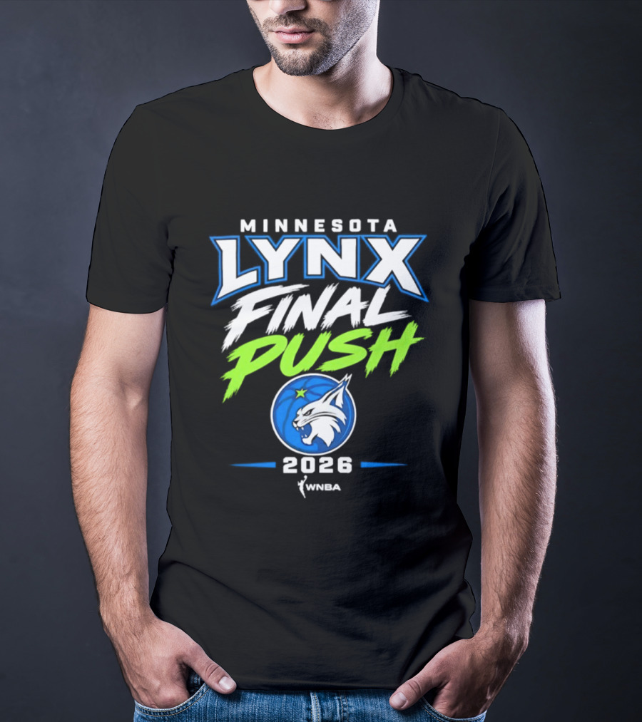 Minnesota Lynx Final Push 2026 WNBA T-Shirt