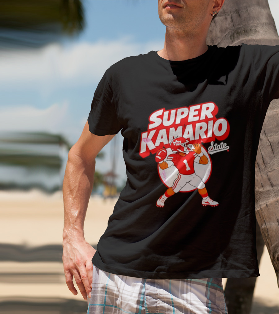 Super Kamario Mississippi State Bulldogs Football Player T-Shirt