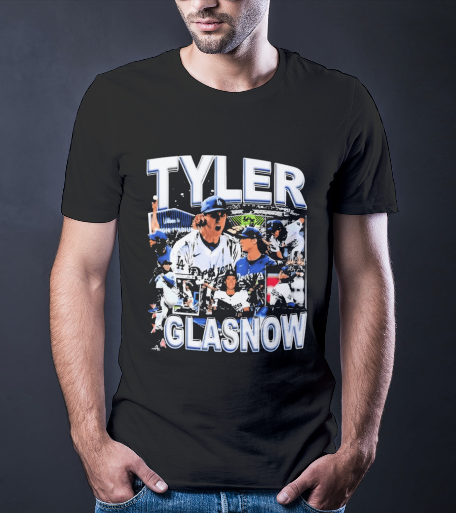 Tyler Glasnow Los Angeles Dodgers Baseball Team T-Shirt
