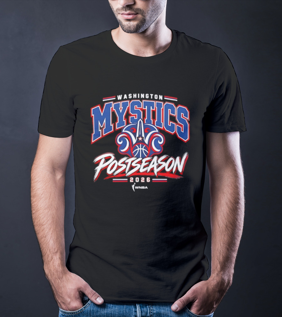 Washington Mystics WNBA Postseason 2026 Basketball Sports Team T-Shirt