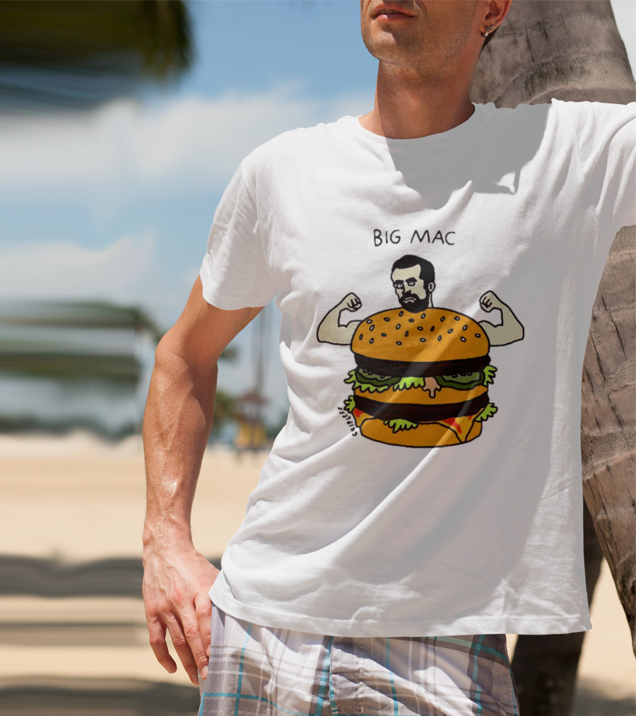Big Mac Muscle Burger Mac DeMarco Meme T-Shirt