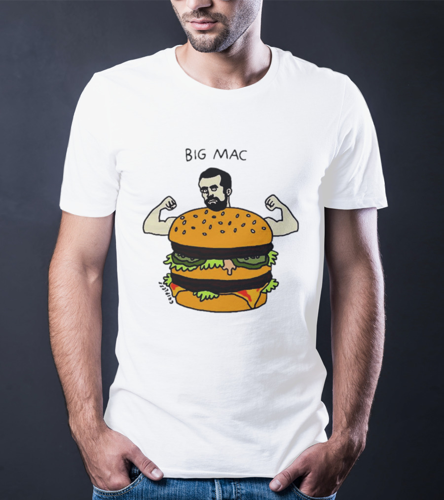 Big Mac Muscle Burger Mac DeMarco Meme T-Shirt