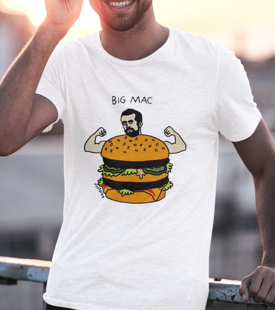 Big Mac Muscle Burger Mac DeMarco Meme T-Shirt