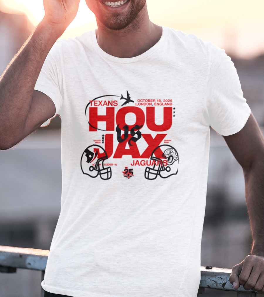 Houston Texans Vs Jacksonville Jaguars London September 12 2026 International Game T-Shirt