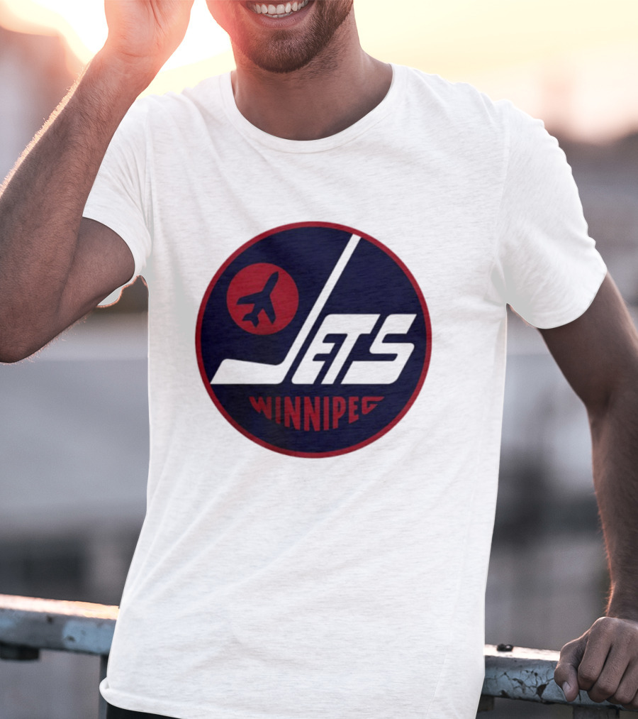 Winnipeg Jets 2026 NHL Heritage Classic Retro Circle T-Shirt