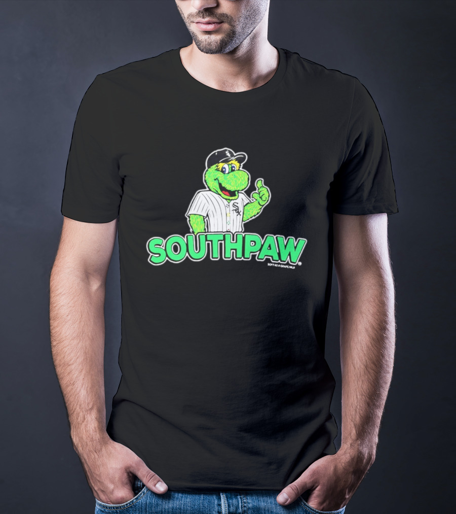 Chicago White Sox Southpaw Mascot Promo MLB Official Merchandise T-Shirt