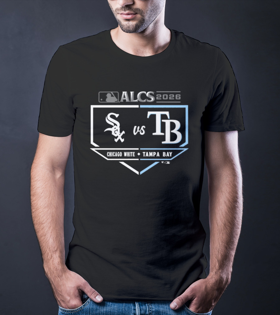 MLB 2026 ALCS Chicago White Sox Vs Tampa Bay Rays Matchup T-Shirt
