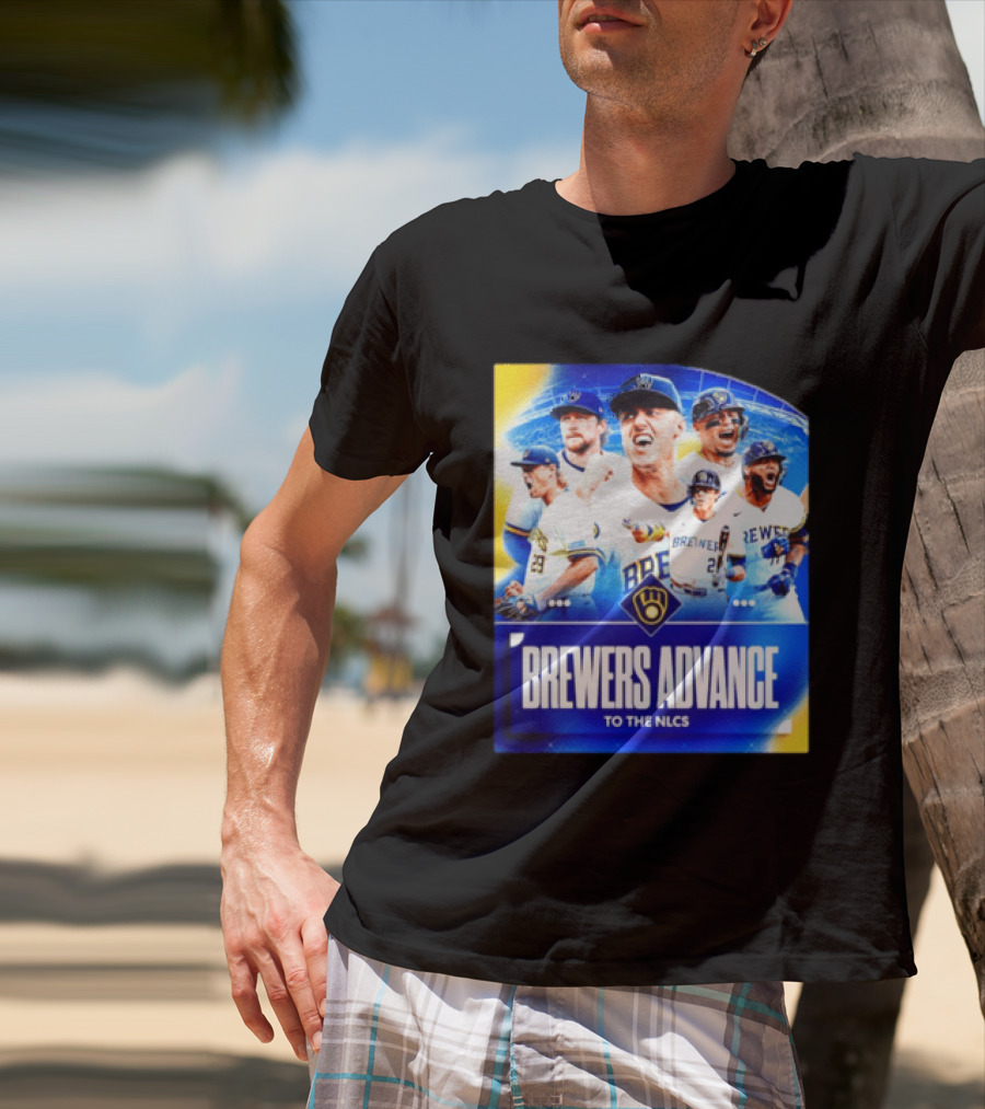 Milwaukee Brewers Advance To The NLCS 2026 Victory Celebration T-Shirt