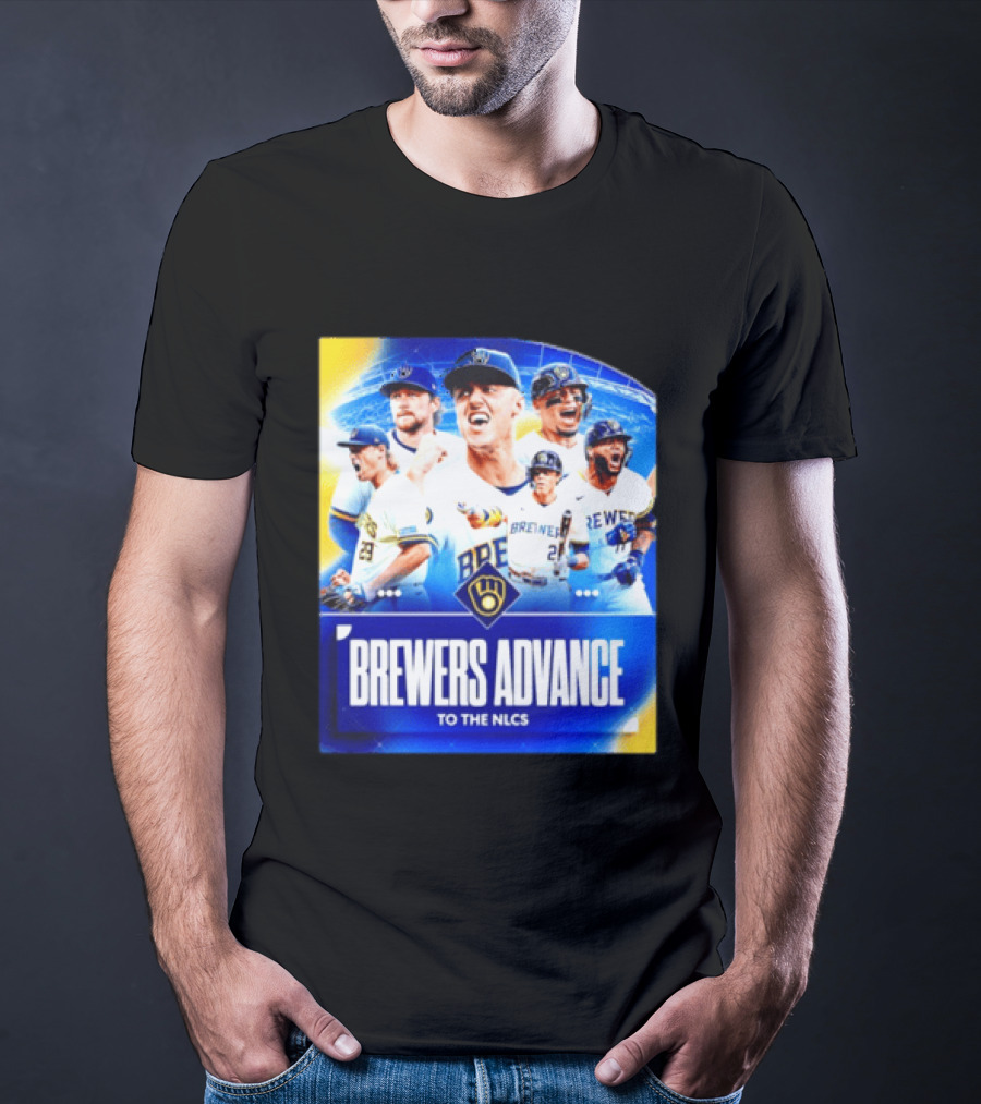 Milwaukee Brewers Advance To The NLCS 2026 Victory Celebration T-Shirt