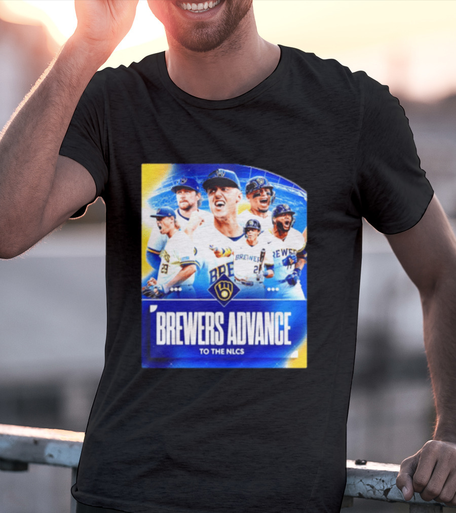Milwaukee Brewers Advance To The NLCS 2026 Victory Celebration T-Shirt