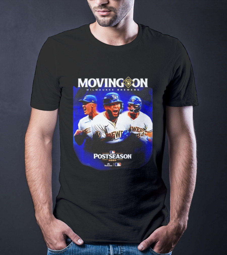 Moving On Milwaukee Brewers Postseason 2026 MLB Celebration T-Shirt