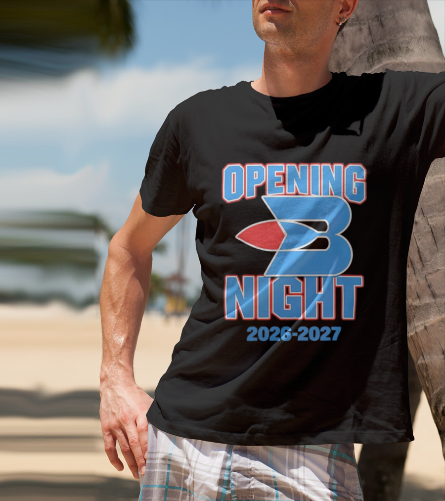 Opening Night 2026 2027 Buffalo Braves T-Shirt