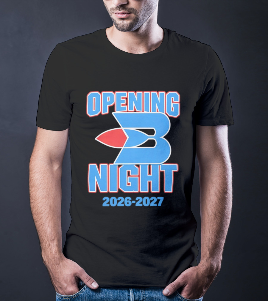 Opening Night 2026 2027 Buffalo Braves T-Shirt