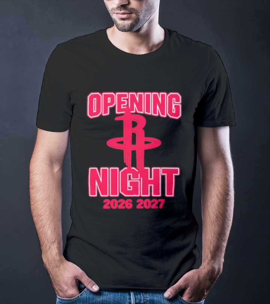 Houston Rockets NBA Opening Night 2026 2027 T-Shirt