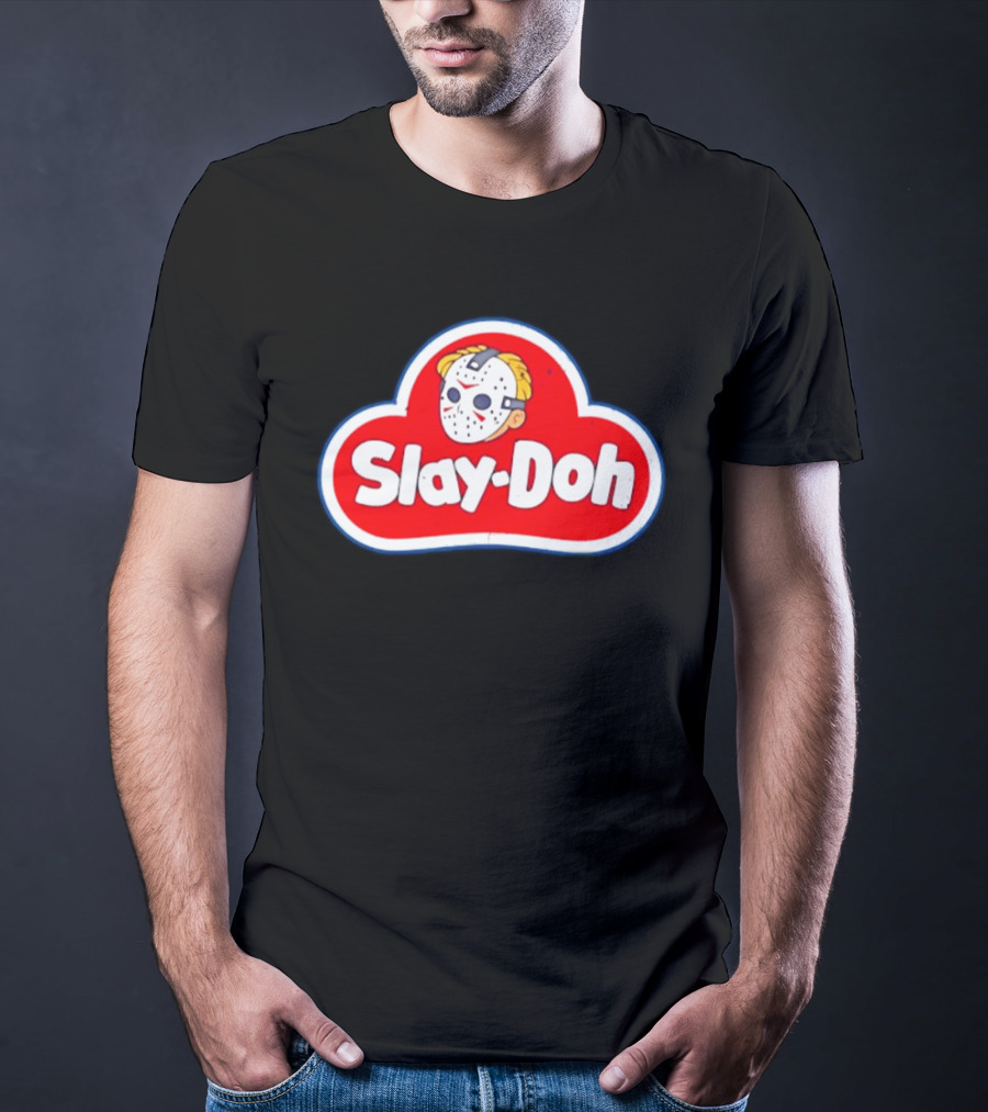 Slay Doh Jason Voorhees Mashup Friday The 13th T-Shirt