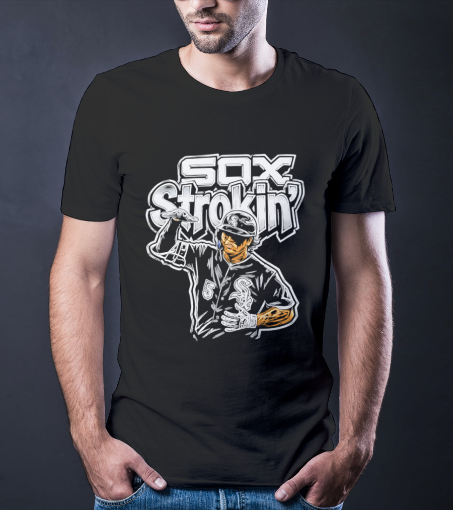 Sox Strokin' Chicago White Sox Player T-Shirt