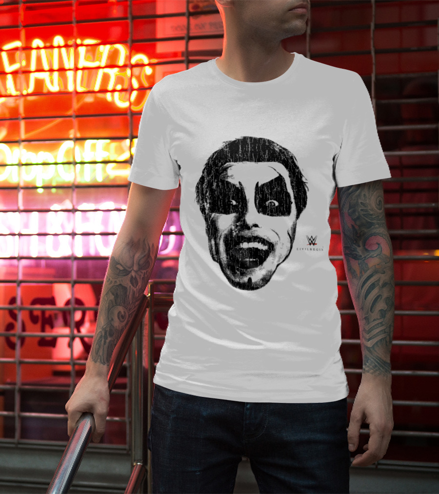 Civil Regime WWE Danhausen You Are Cursed American WWE Collaboration T-Shirt