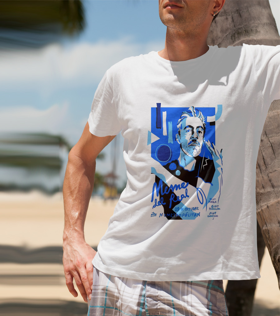 Meme Del Real 09 De Octubre 2026 Metropolitán MX Concert T-Shirt