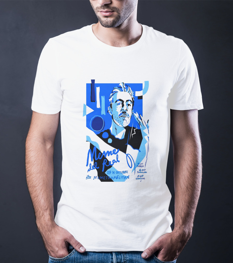Meme Del Real 09 De Octubre 2026 Metropolitán MX Concert T-Shirt