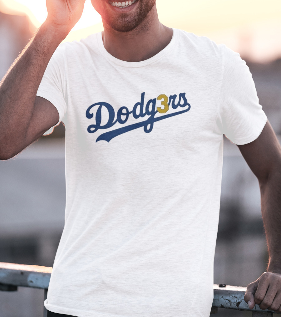 Dodg3rs Three Time Champs Los Angeles T-Shirt