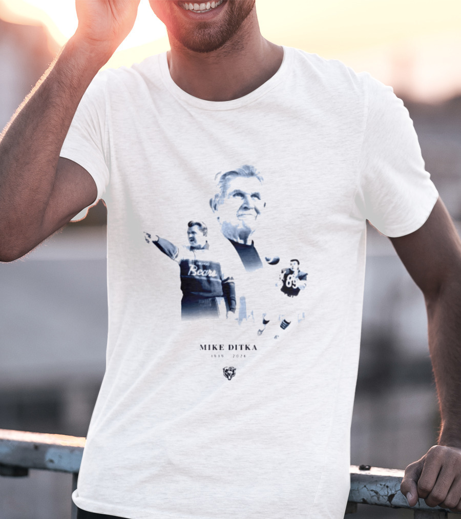 MIKE DITKA 1939 2026 Thank You Bears Legacy T-Shirt