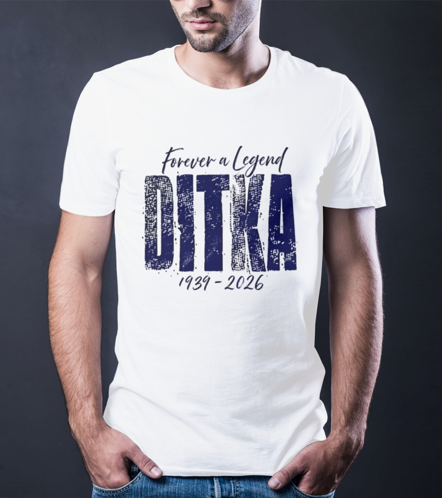 Mike Ditka Chicago Bears Forever A Legend 1939 2026 T-Shirt