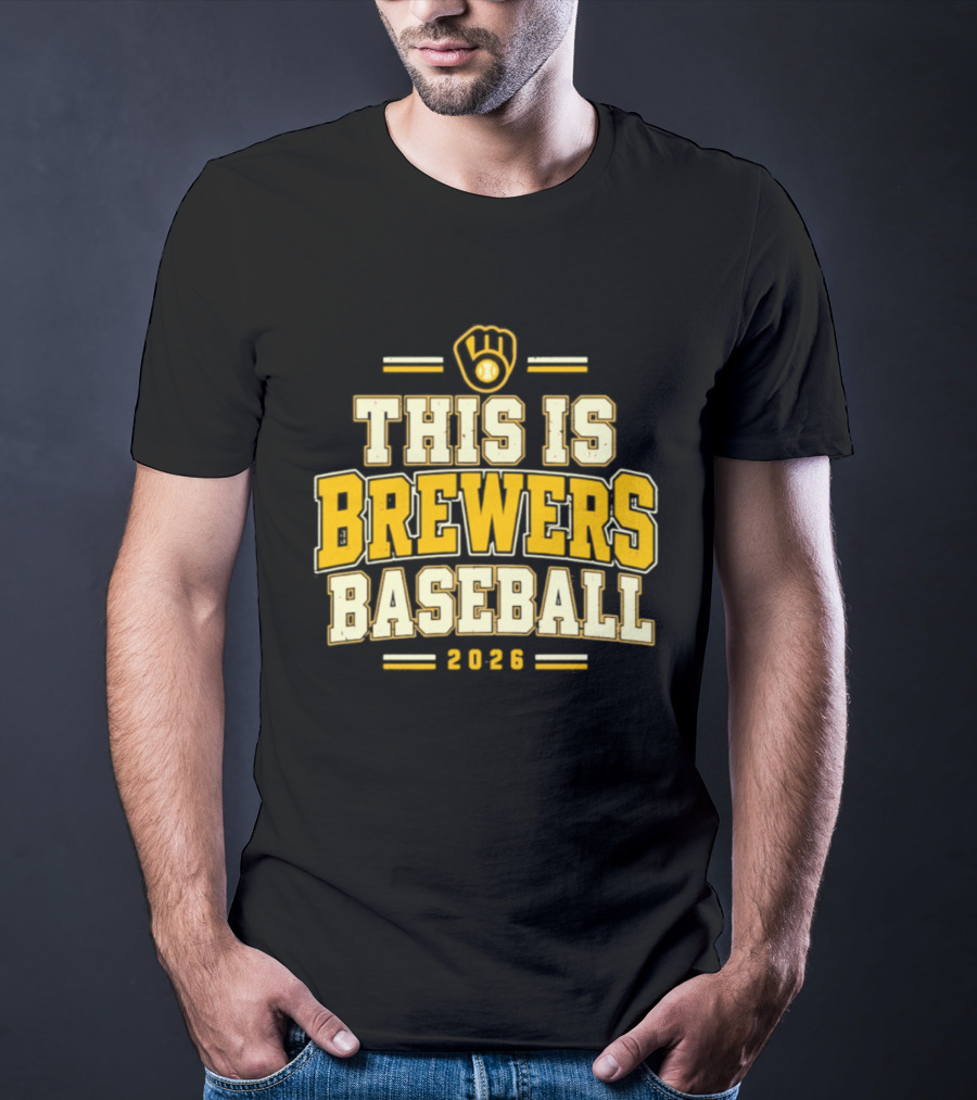 NLCS 2026 Milwaukee Brewers This Is Brewers Baseball T-Shirt