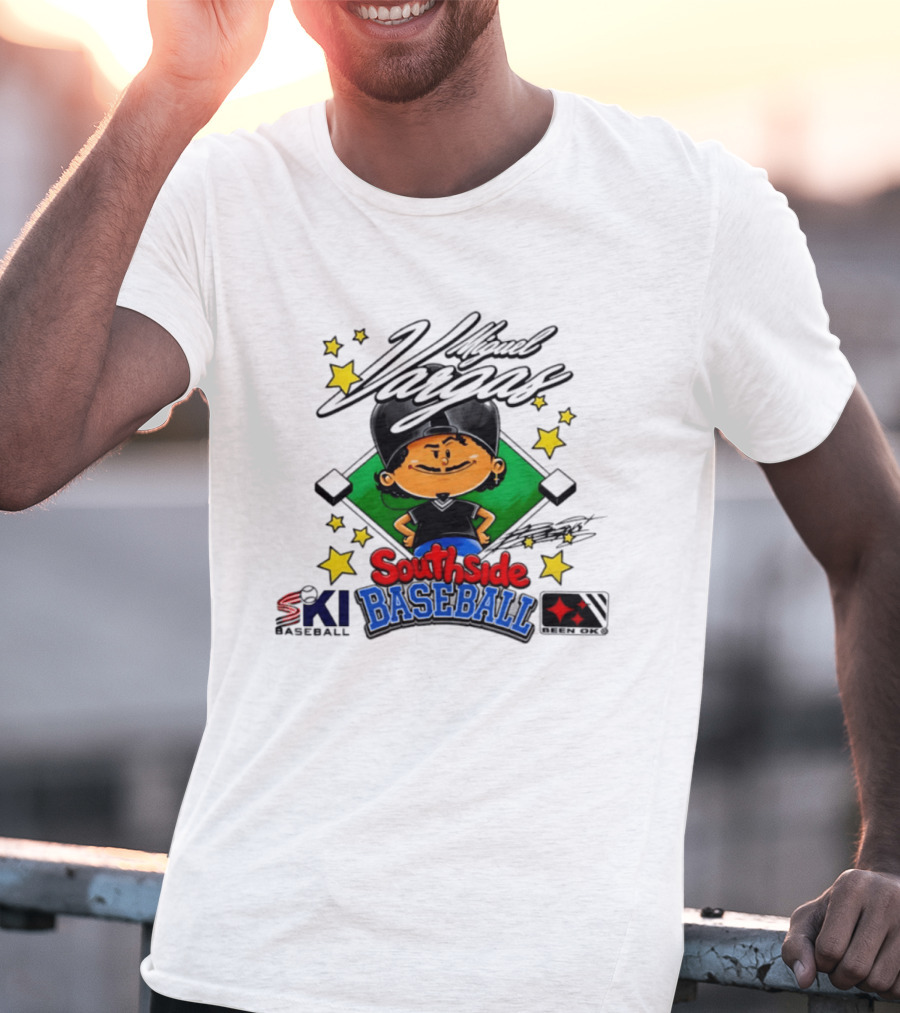 Miguel Vargas Southside Baseball Chicago White Sox Sports SKI Baseball Stars T-Shirt