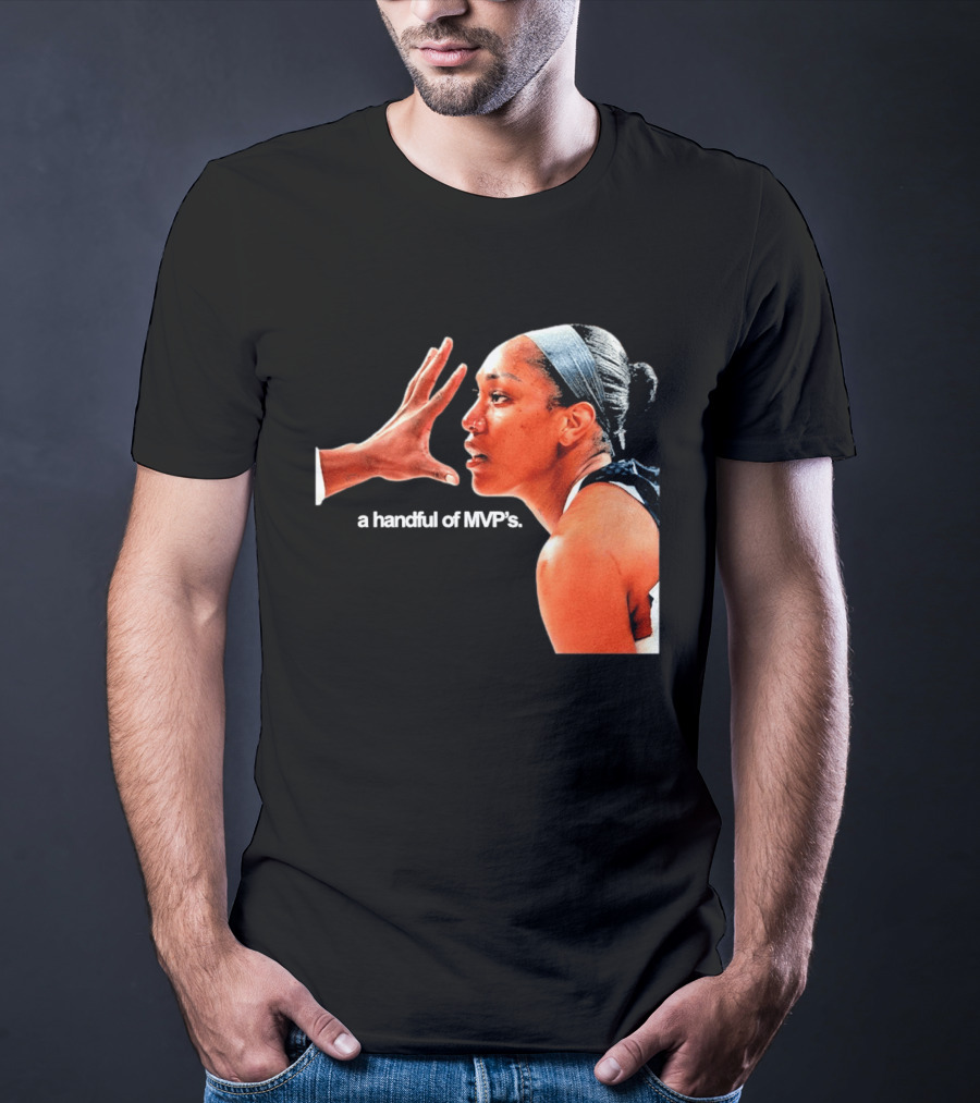 A'ja Wilson A Handful Of MVP's T-Shirt