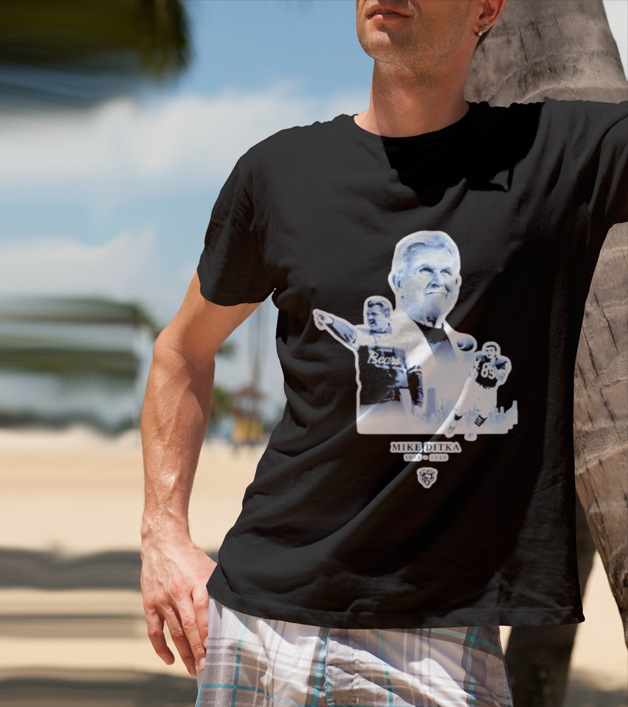 Bears Mike Ditka 1939 2020 Coach Legend Legacy T-Shirt