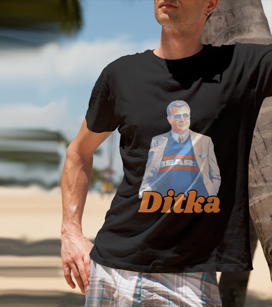Ditka Bears Chicago Football Coach T-Shirt