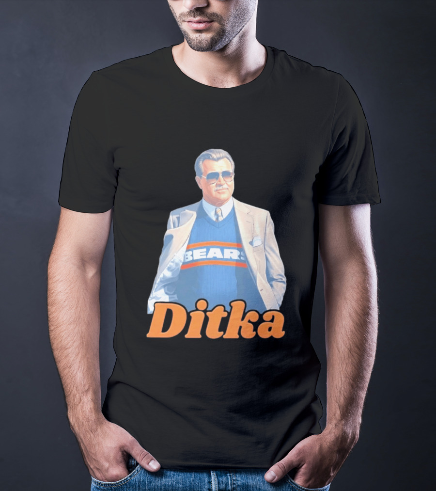 Ditka Bears Chicago Football Coach T-Shirt