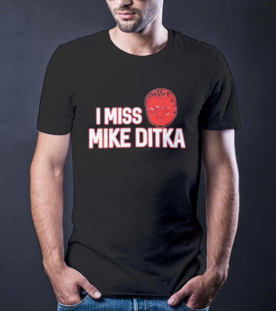 I Miss Mike Ditka Chicago Football Coach T-Shirt
