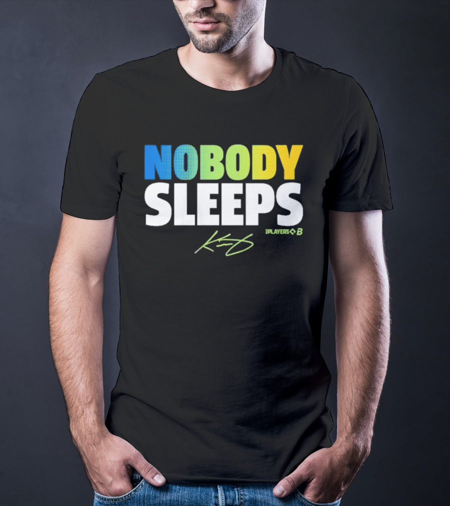 Kevin Cash Nobody Sleeps Signature Summer B T-Shirt