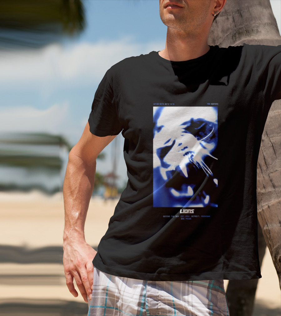 Detroit Lions 2026 Rivalries Collection Loose Fit Boyfriend Lions Inner Strength Outer Toughness Excellence T-Shirt