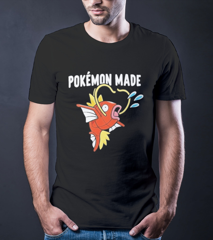 Kim Seokjin Pokémon Made Magikarp T-Shirt