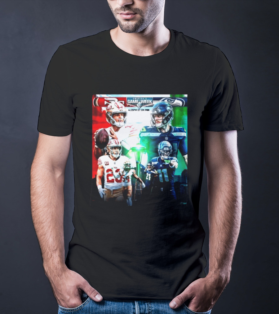 San Francisco 49ers Vs Seattle Seahawks America's Game Of The Week 2026 NFC West Showdown On Fox 4:25PM ET T-Shirt