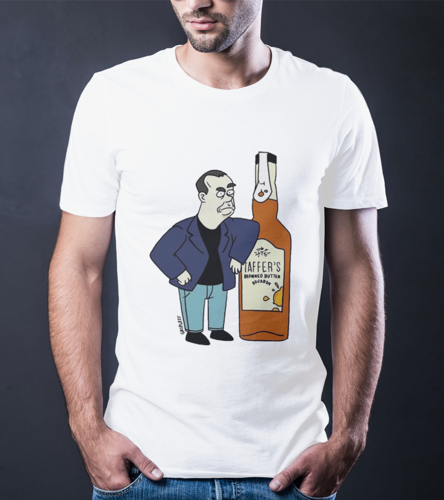 Jon Taffer Cartoon Browning Butter Bourbon Bar Rescue T-Shirt