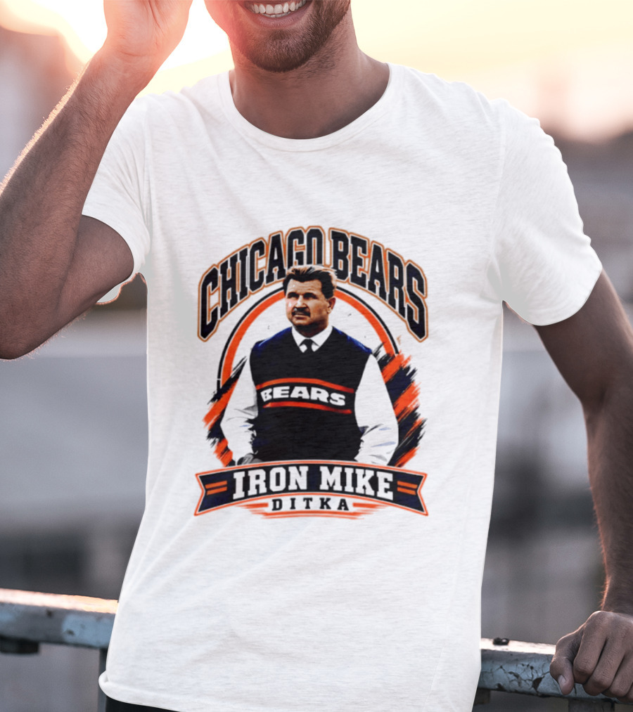 Chicago Bears Iron Mike Ditka Legends T-Shirt
