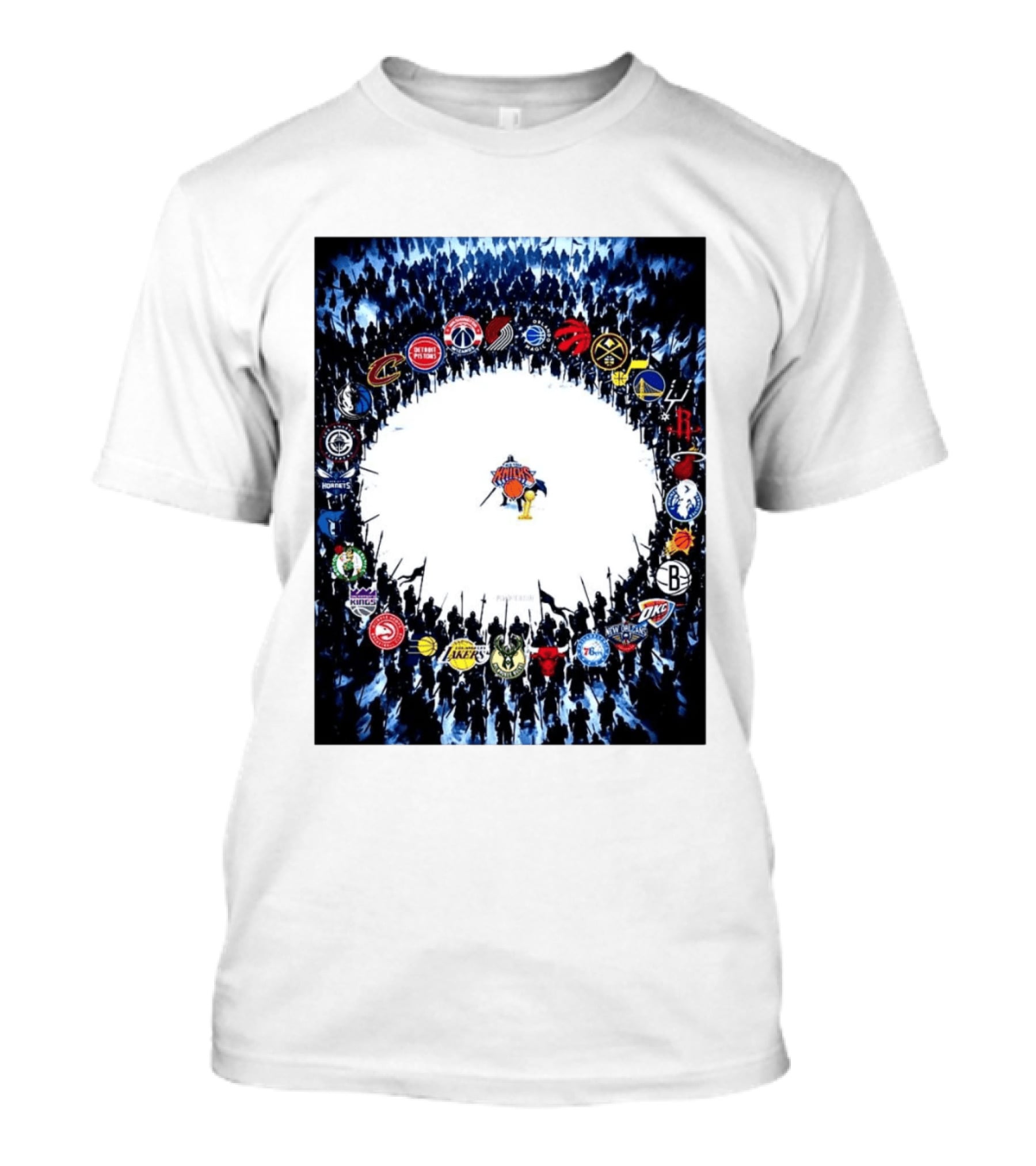 New York Knicks NBA Opponents Rivalry Battle Meme T-Shirt