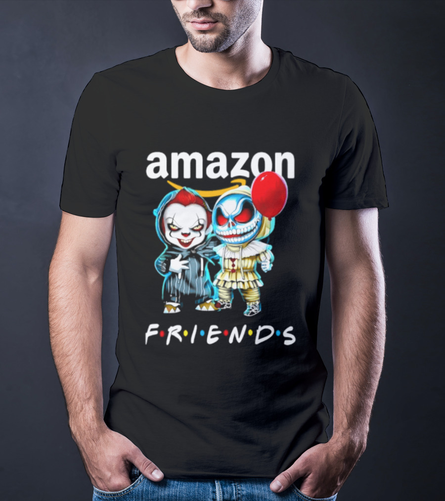 Amazon Pennywise Skellington Friends Halloween 2026 T-Shirt