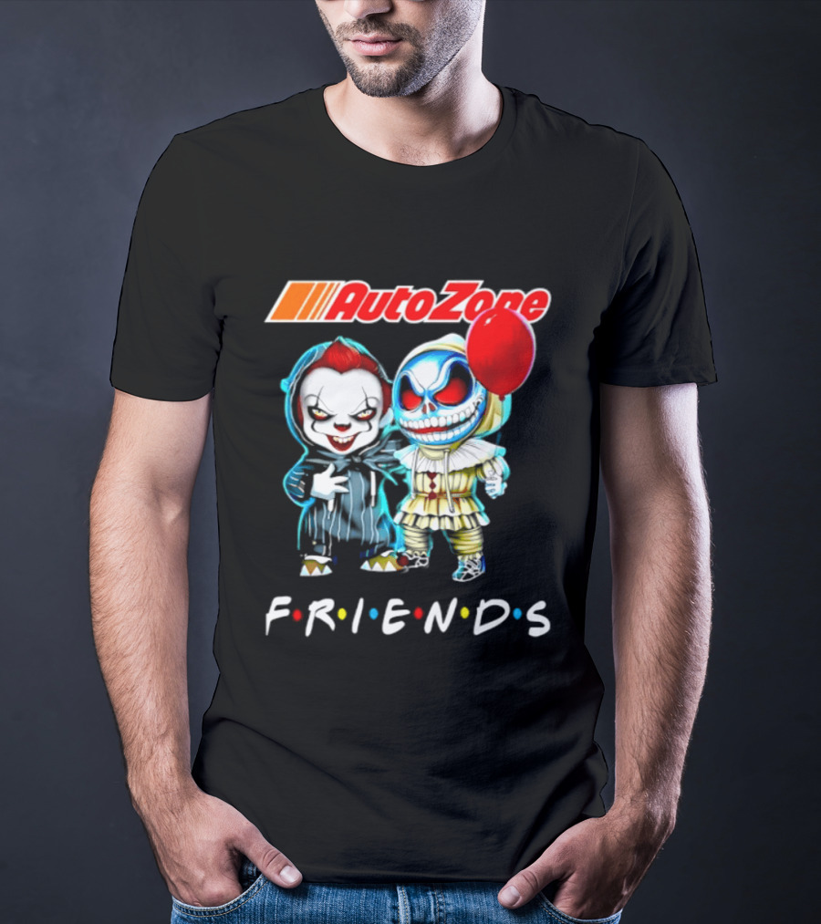 AutoZone Pennywise Skellington Friends 2026 Halloween Event T-Shirt