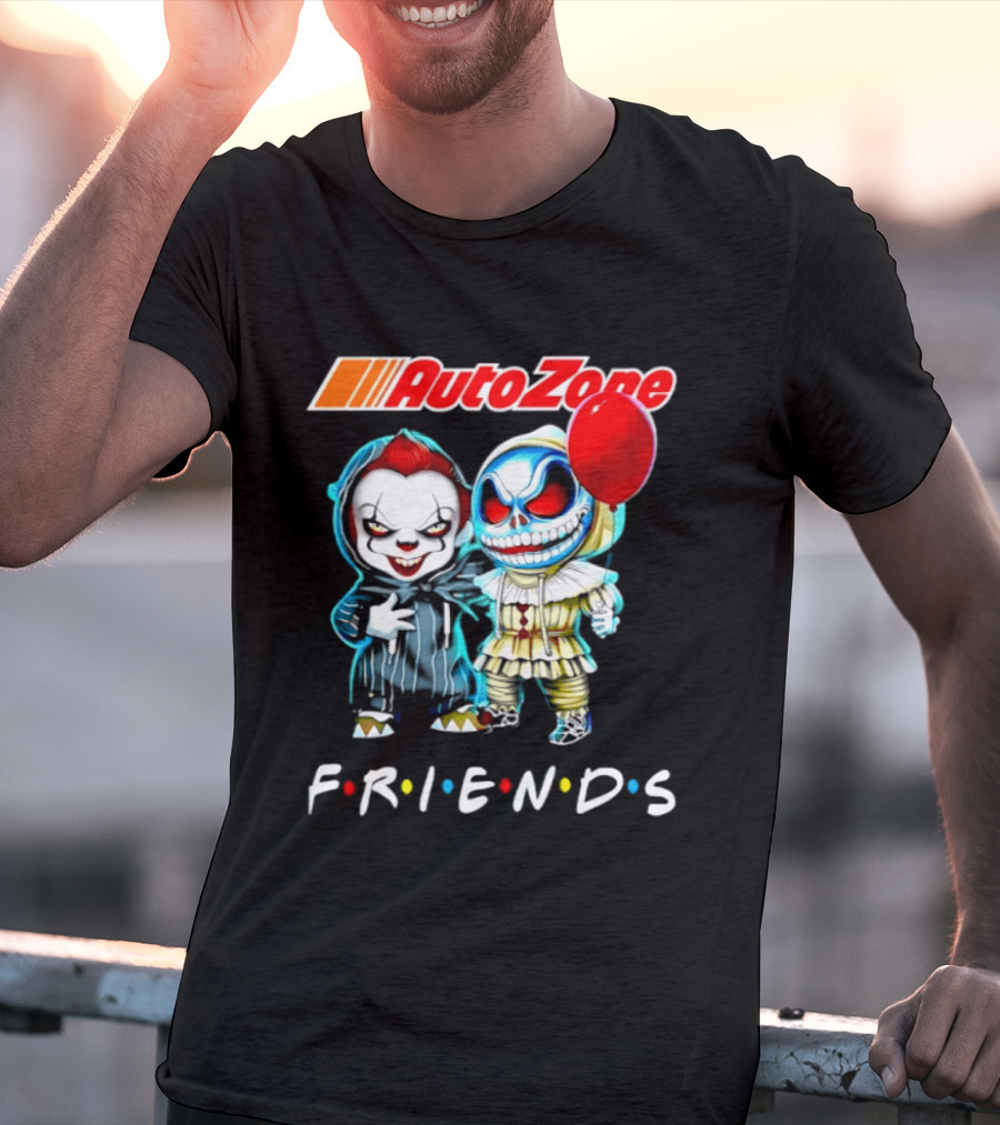 AutoZone Pennywise Skellington Friends 2026 Halloween Event T-Shirt