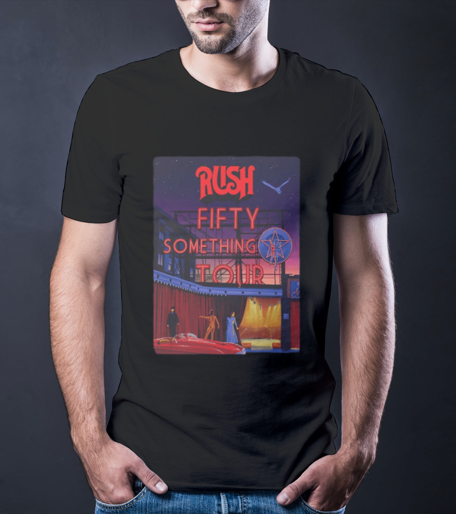Rush Fifty Something Tour Climate Pledge Arena Seattle WA Oct 10th 12th 2026 T-Shirt