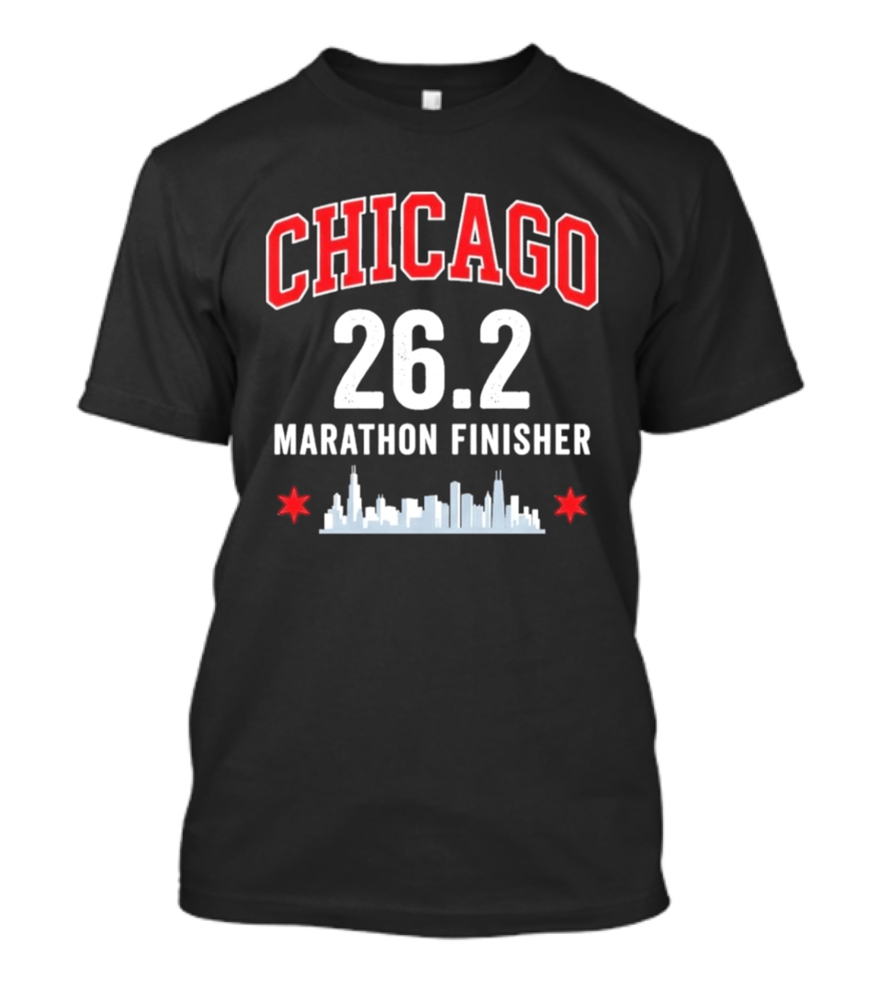 Chicago 26.2 Marathon Finisher T-Shirt
