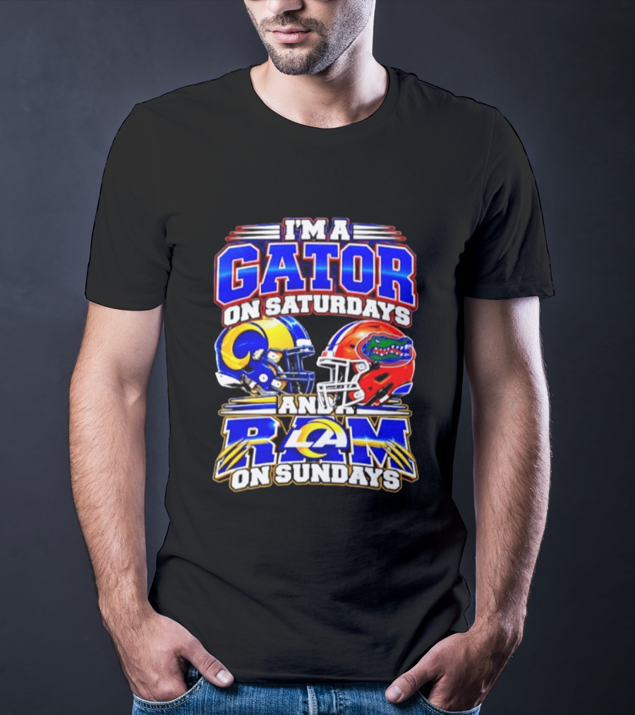 I'm A Gator On Saturdays And A Ram On Sundays 2026 T-Shirt