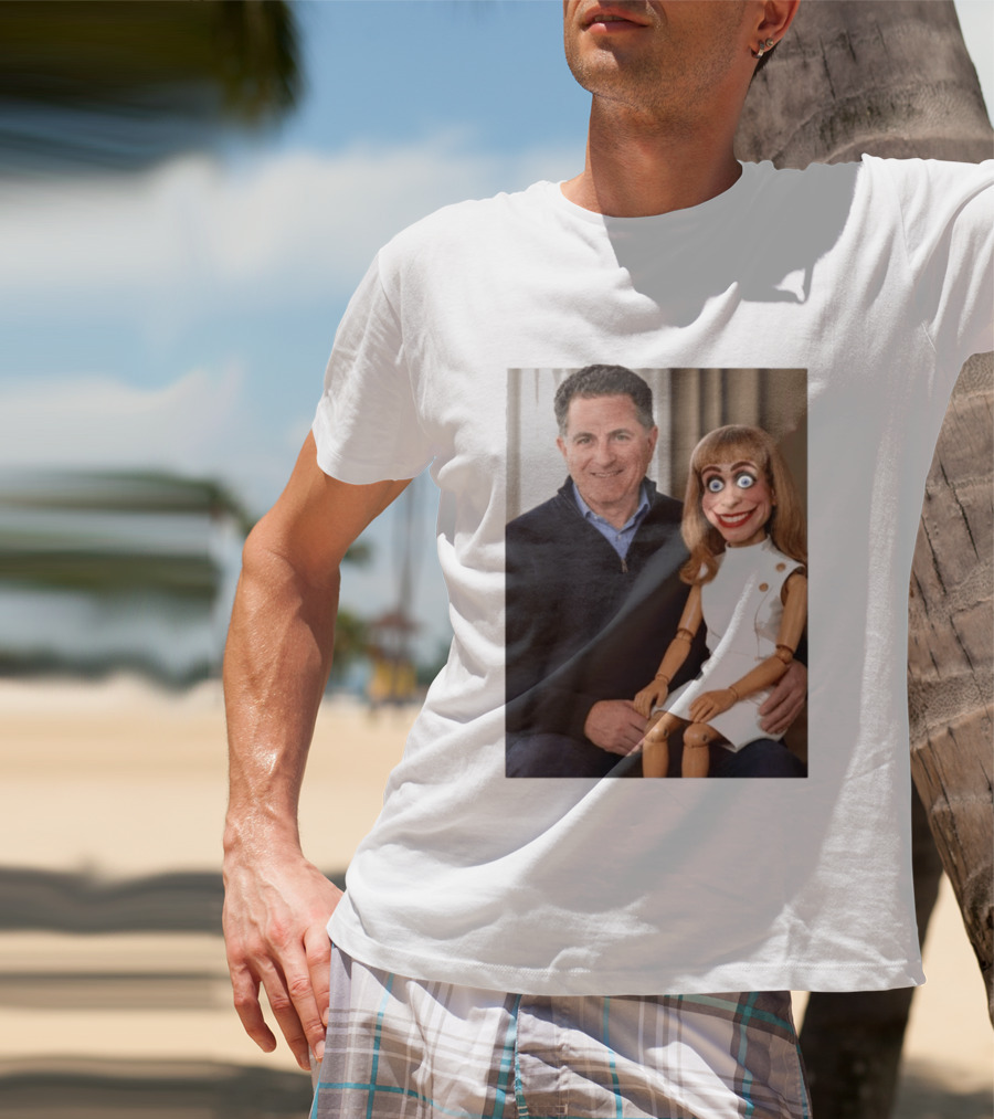 Michael Dell Ventriloquist Dummy T-Shirt