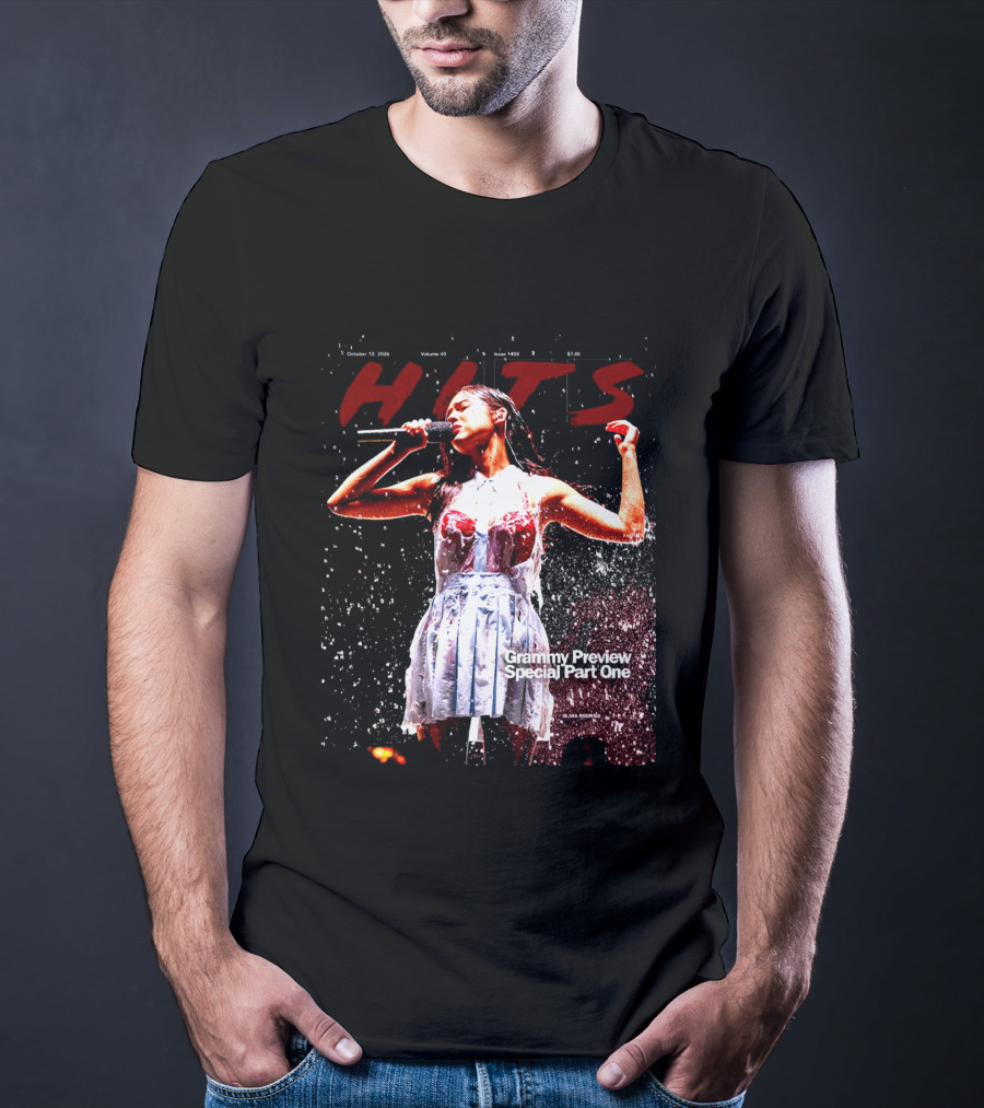 Olivia Rodrigo Hits Daily Double Issue 1458 Grammy Preview October 12 2026 T-Shirt