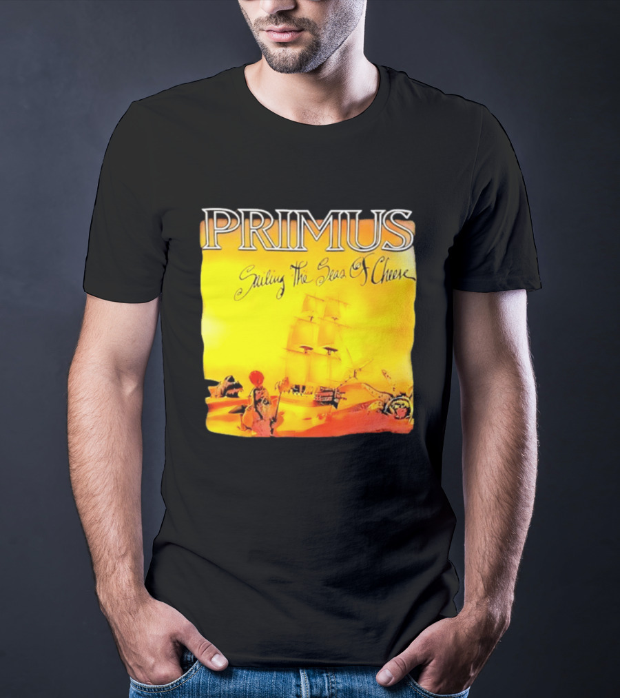 Primus Sailing The Seas Of Cheese Album Art Les Claypool T-Shirt