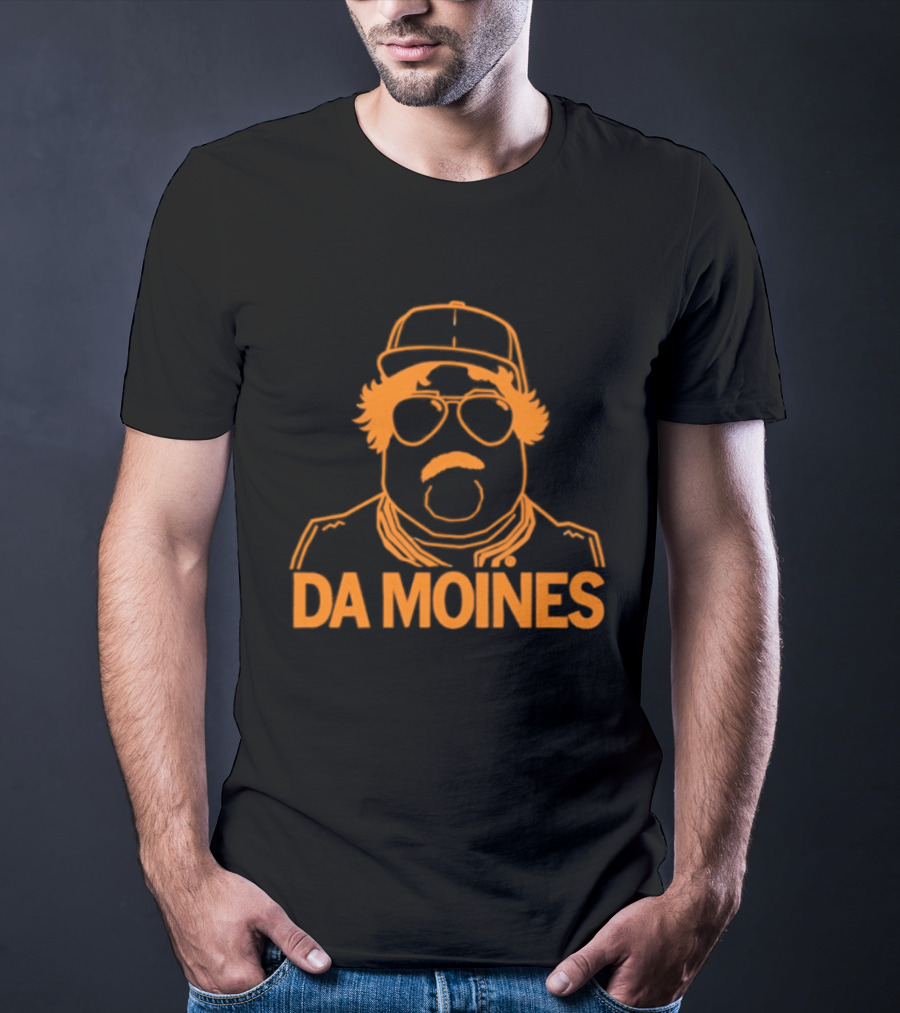 Da Moines Peter Griffin Family Guy Iowa Drawing T-Shirt